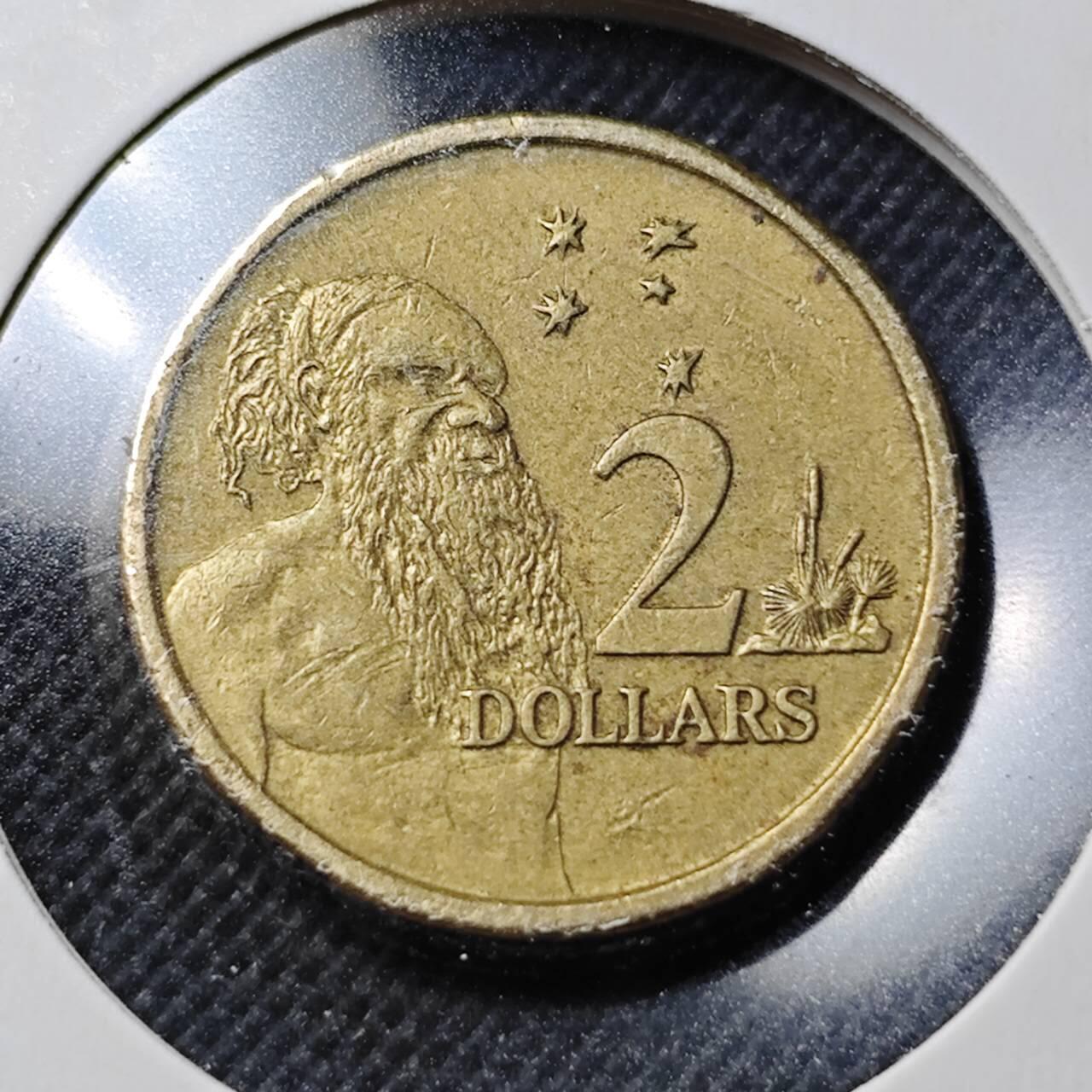 KK钱币收藏小铺  第370场  2月预留时间 周末发货  澳大利亚2元