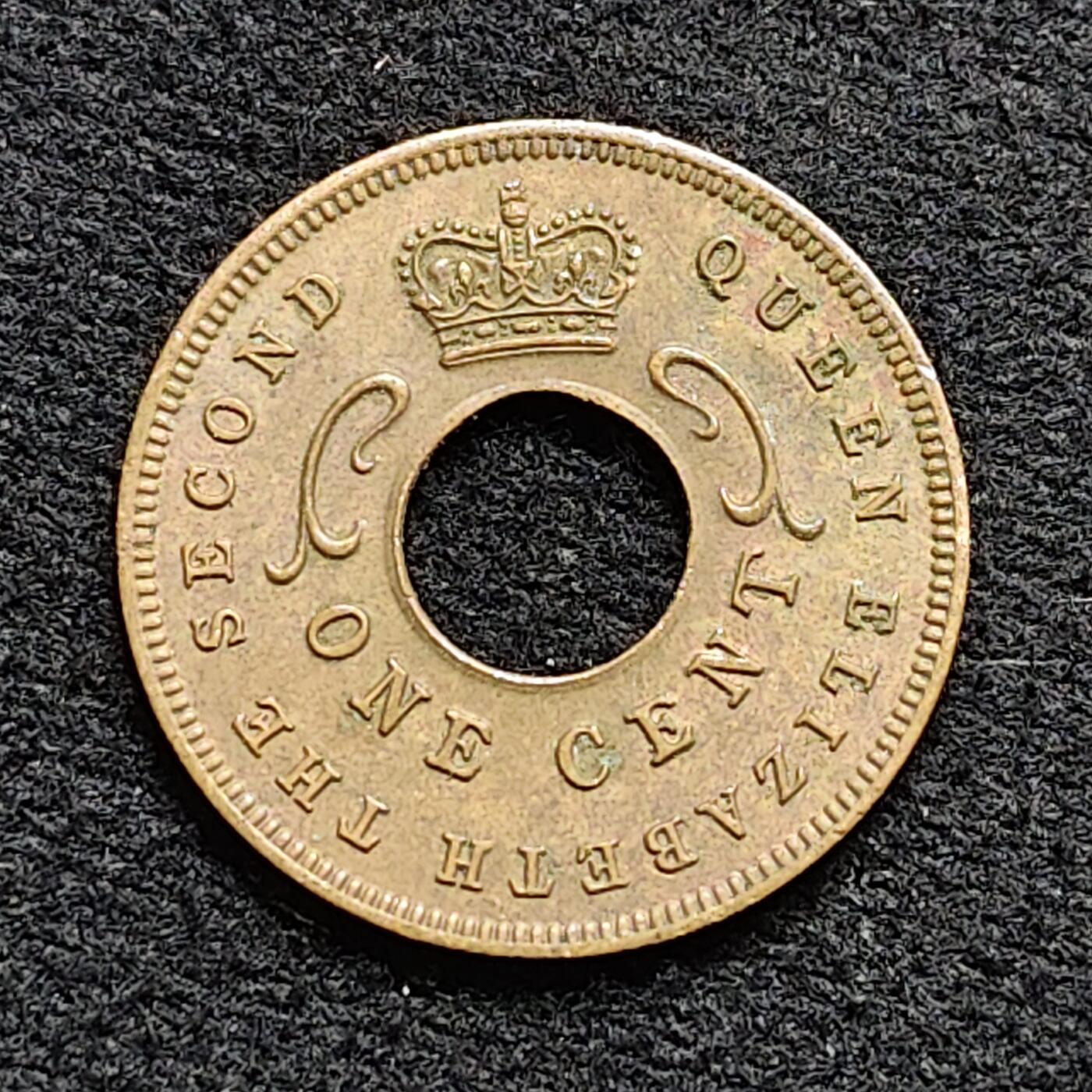 【全场包邮】纯粹捡漏拍476场（免费代拍第13场）调整中 英属东非1955年女王1分铜币