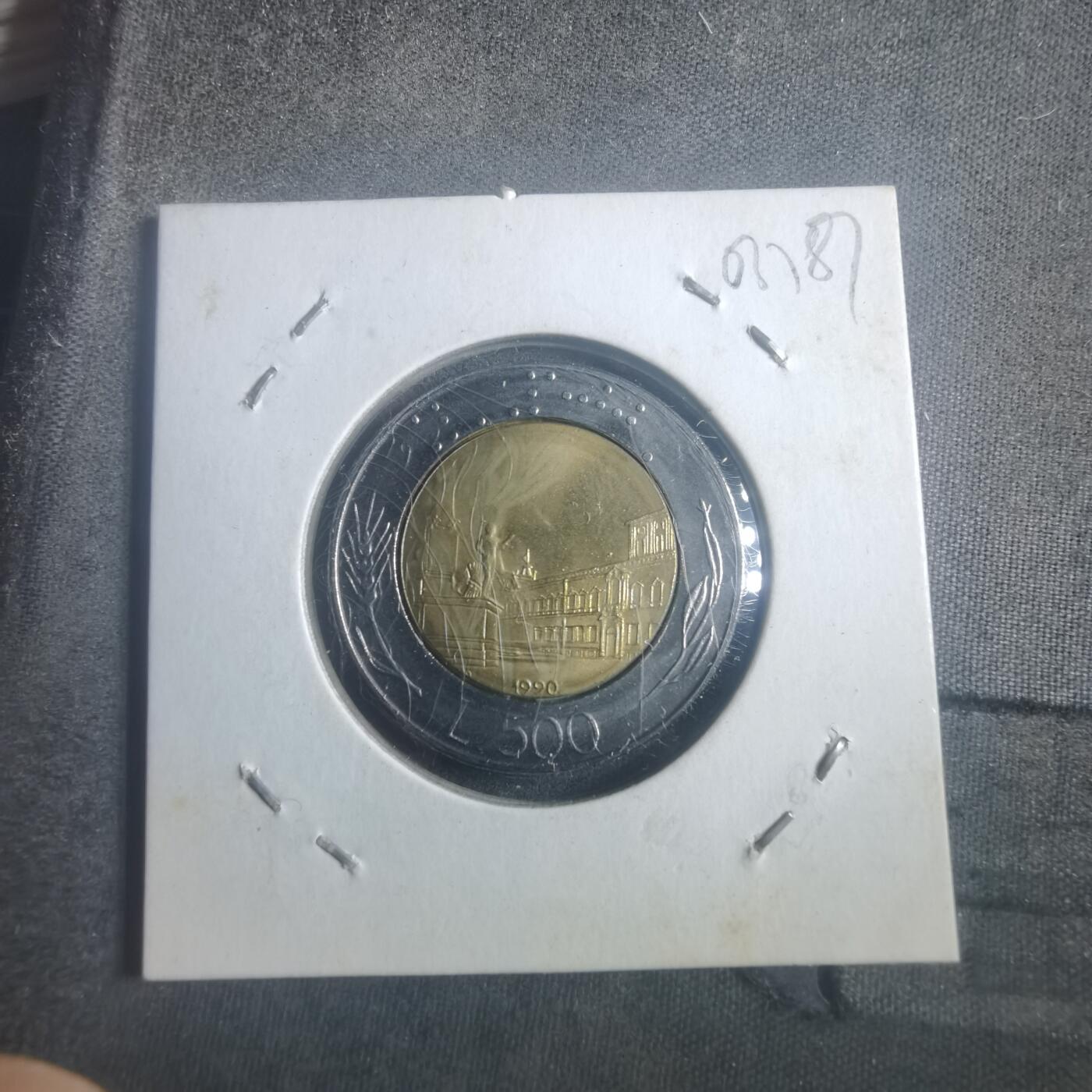 沼泽如烟--第903场 意大利1990年500里拉