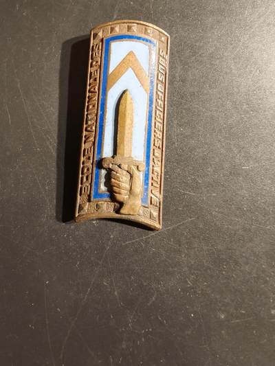 老王徽章第163期 13-15日三场连拍 16日统一发货  13、14日结束后可寄存 -  法国现役士官学校证章