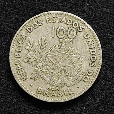 【全场包邮】纯粹捡漏拍476场（免费代拍第13场）调整中 - 巴西1901年（MCMI）100瑞斯