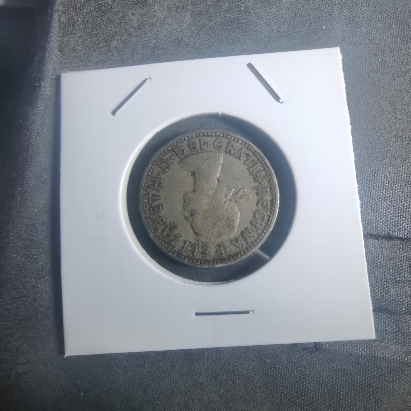 沼泽如烟--第900场 英国1955年1先令