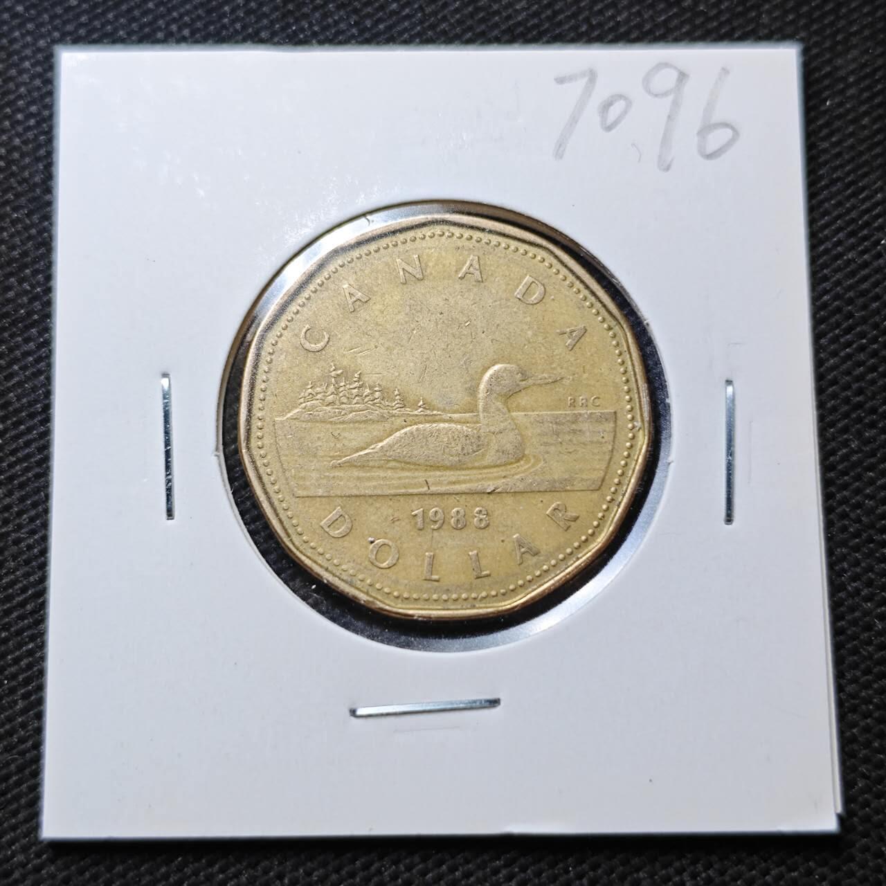 KK钱币收藏小铺  第370场  2月预留时间 周末发货  加拿大1元