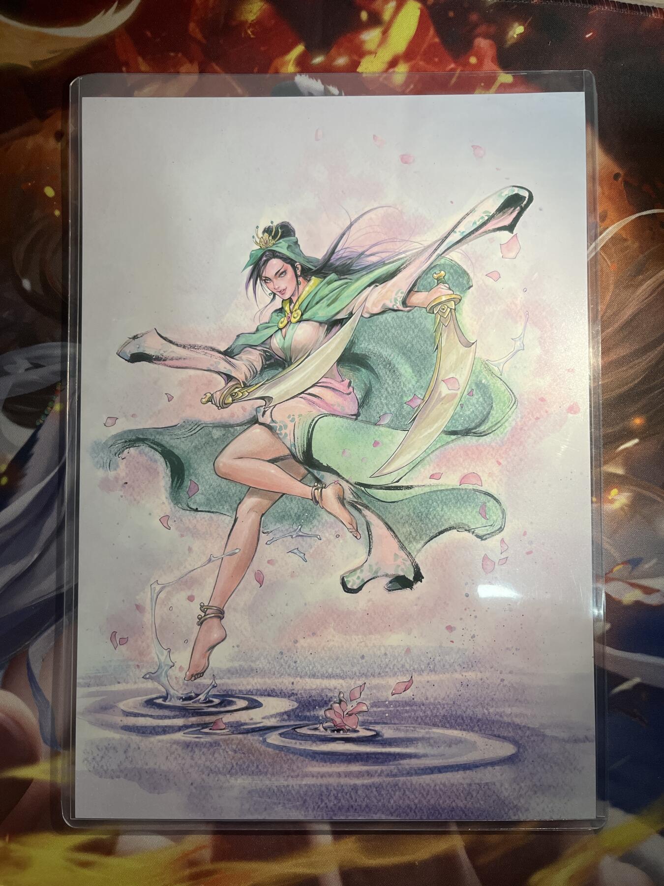 欢迎送拍、零成本上架，释放现金流，合理分配上拍卡品 【半粗a4大卡】孙二娘 背面普卡