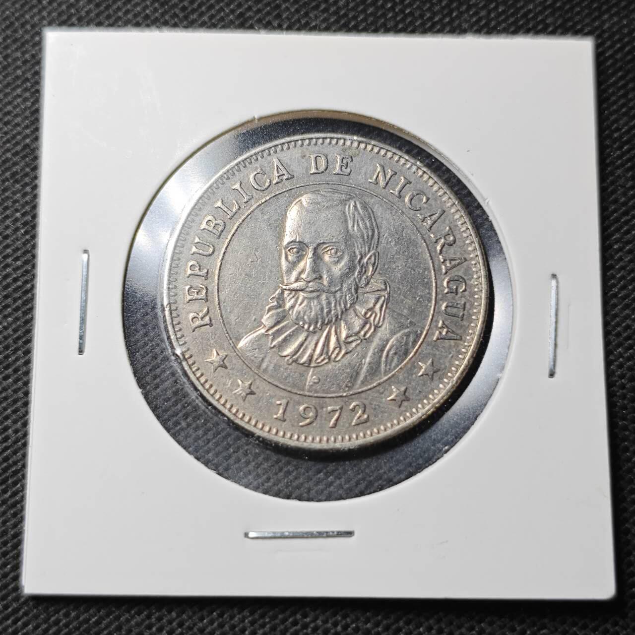 KK钱币收藏小铺  第370场  2月预留时间 周末发货  1972尼加拉瓜1瓜拉尼