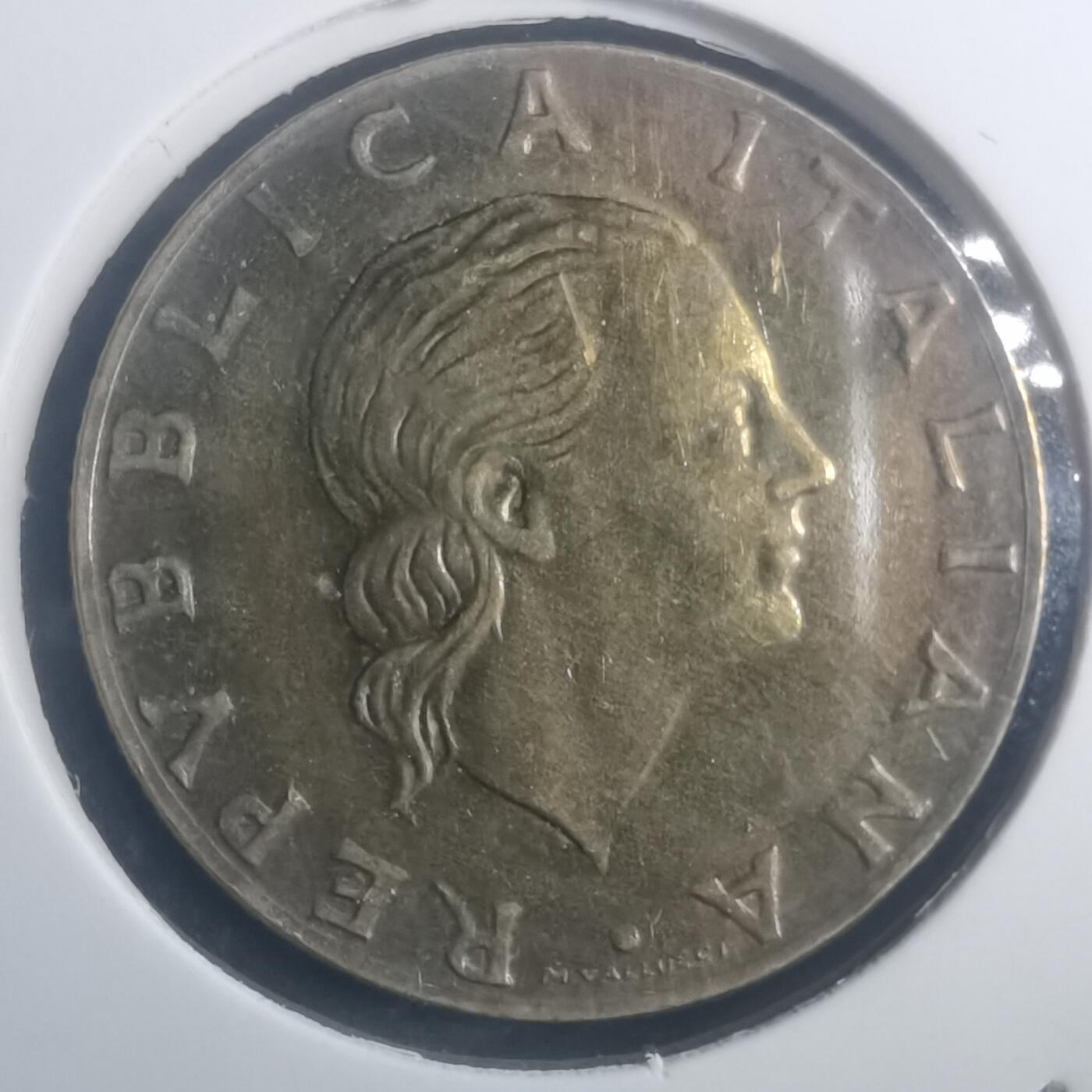 沼泽如烟--第903场 意大利1993年200里拉纪念币