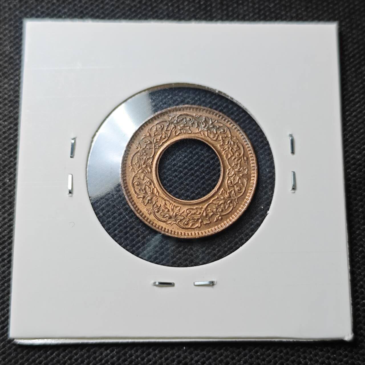 KK钱币收藏小铺  第370场  2月预留时间 周末发货  1944英属印度1派沙铜币