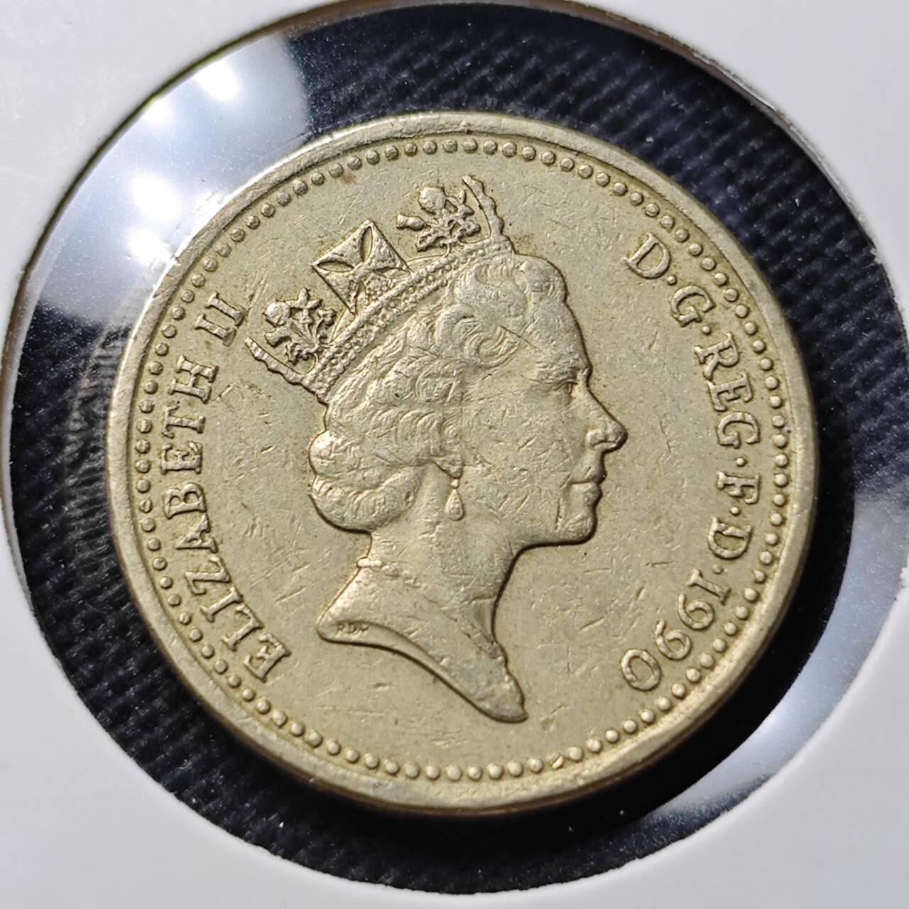 KK钱币收藏小铺  第370场  2月预留时间 周末发货  英国1镑