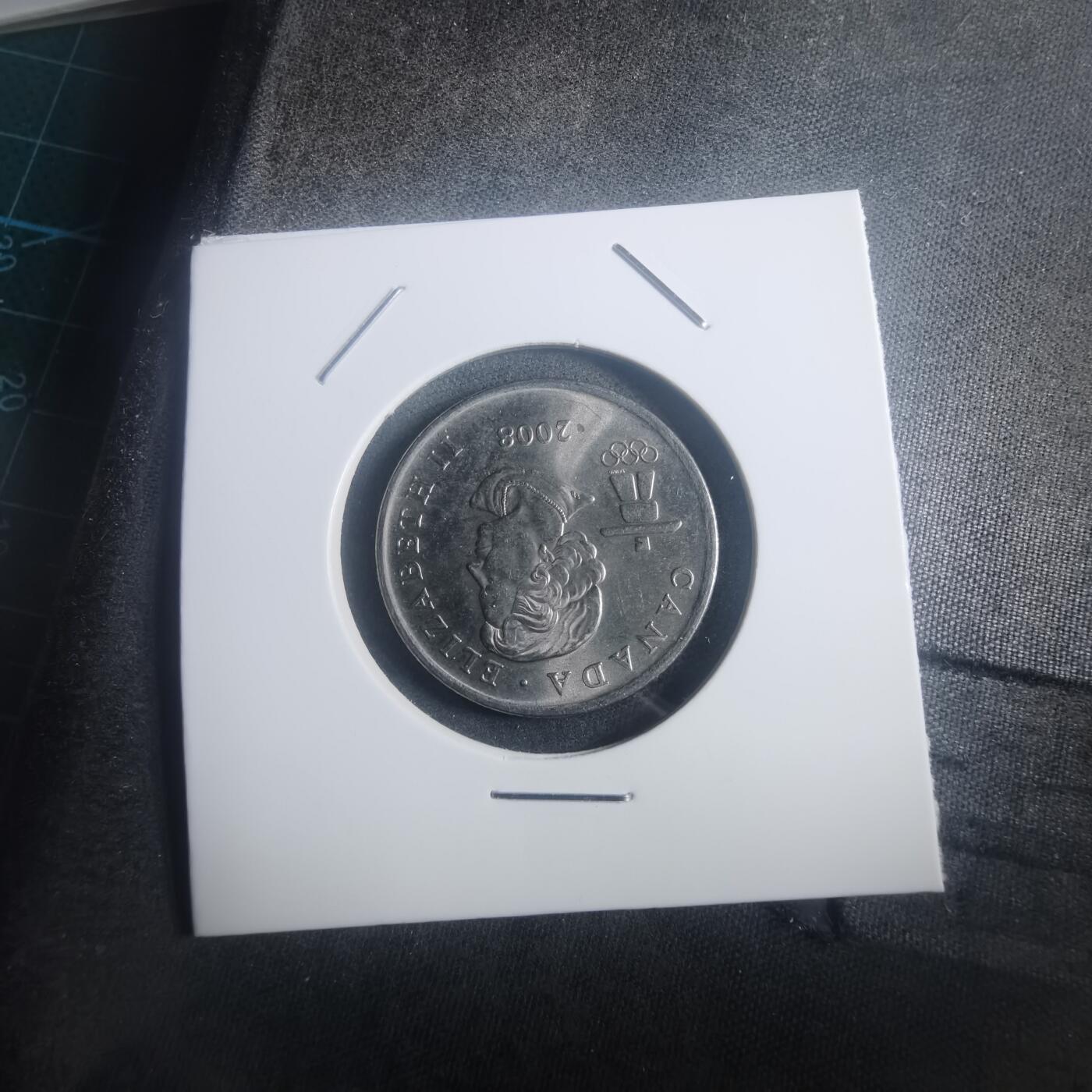 沼泽如烟--第903场 加拿大2008年25分纪念币