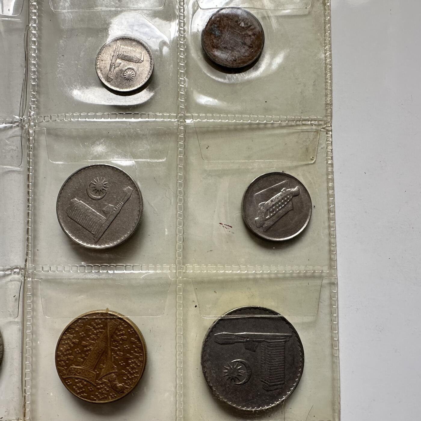 🌹外币初藏🌹🐯2025年第127场  每周二四六晚8️⃣点 接代拍 马来西亚硬币12枚