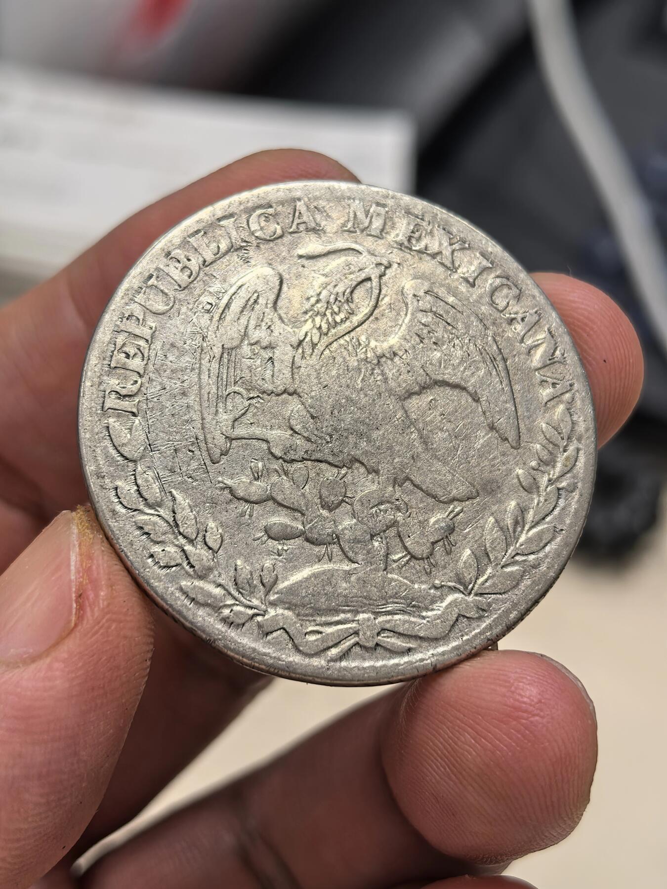 博洋堂世界钱币拍卖第146期（全场包邮） 墨西哥1840GO PJ版花边鹰洋 早期好版