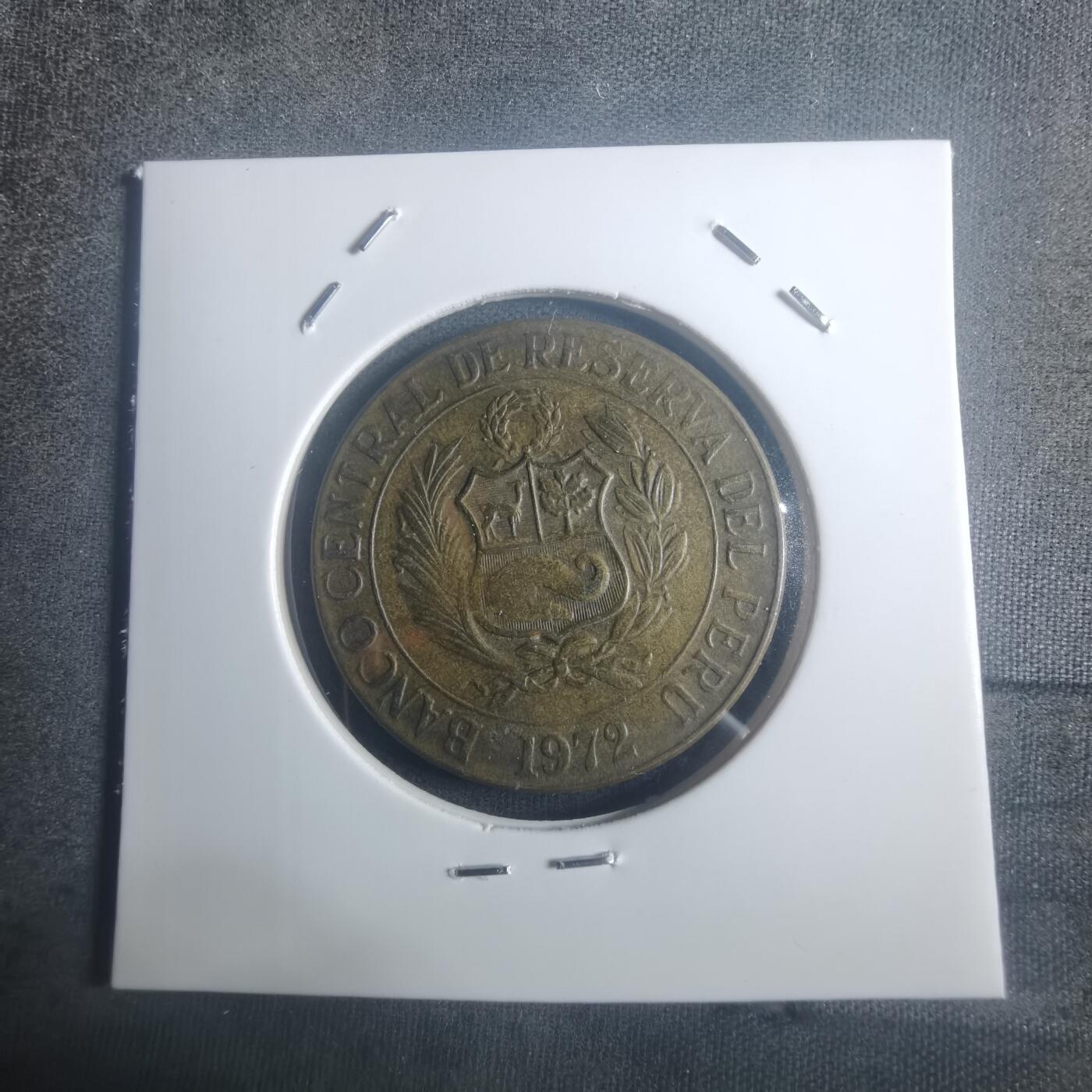 沼泽如烟--第900场 秘鲁1972年1索尔