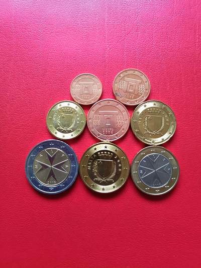 【云涧收藏】第七十九场 - 马耳他2008年首发套币