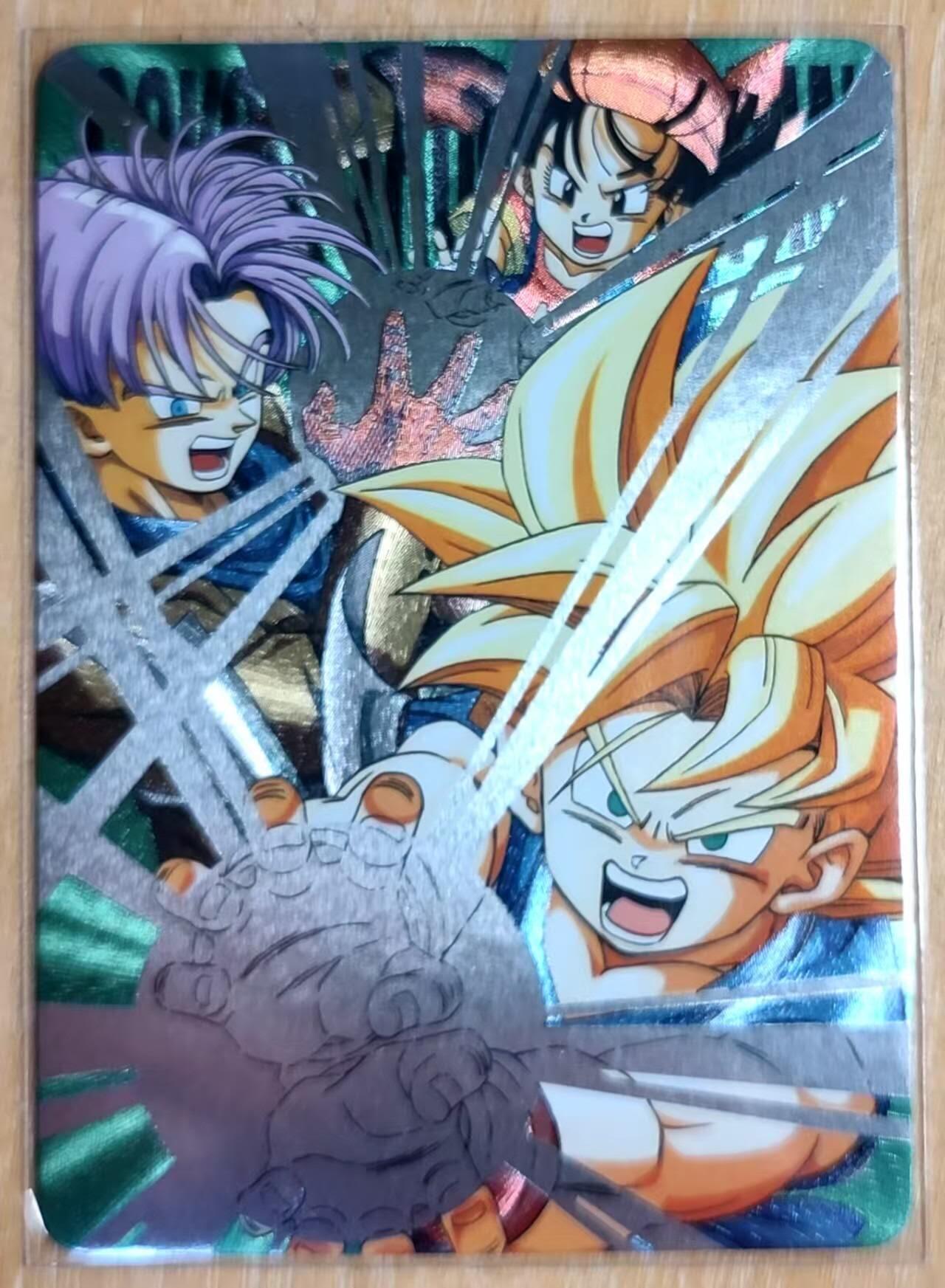 龙虎卡牌第六三场 （无佣金，周六结拍，欢迎送拍） 粗闪 龙珠卡牌 闪电球冲击波