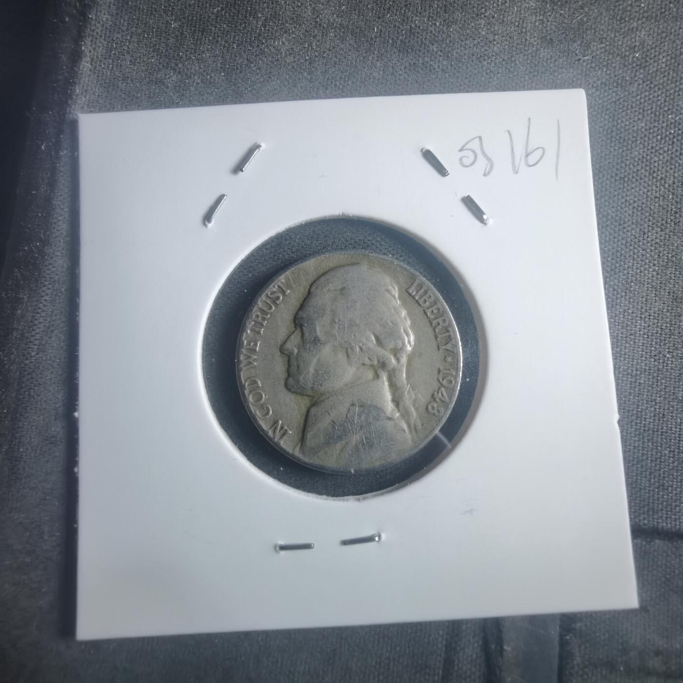 沼泽如烟--第903场 美国1948年五分