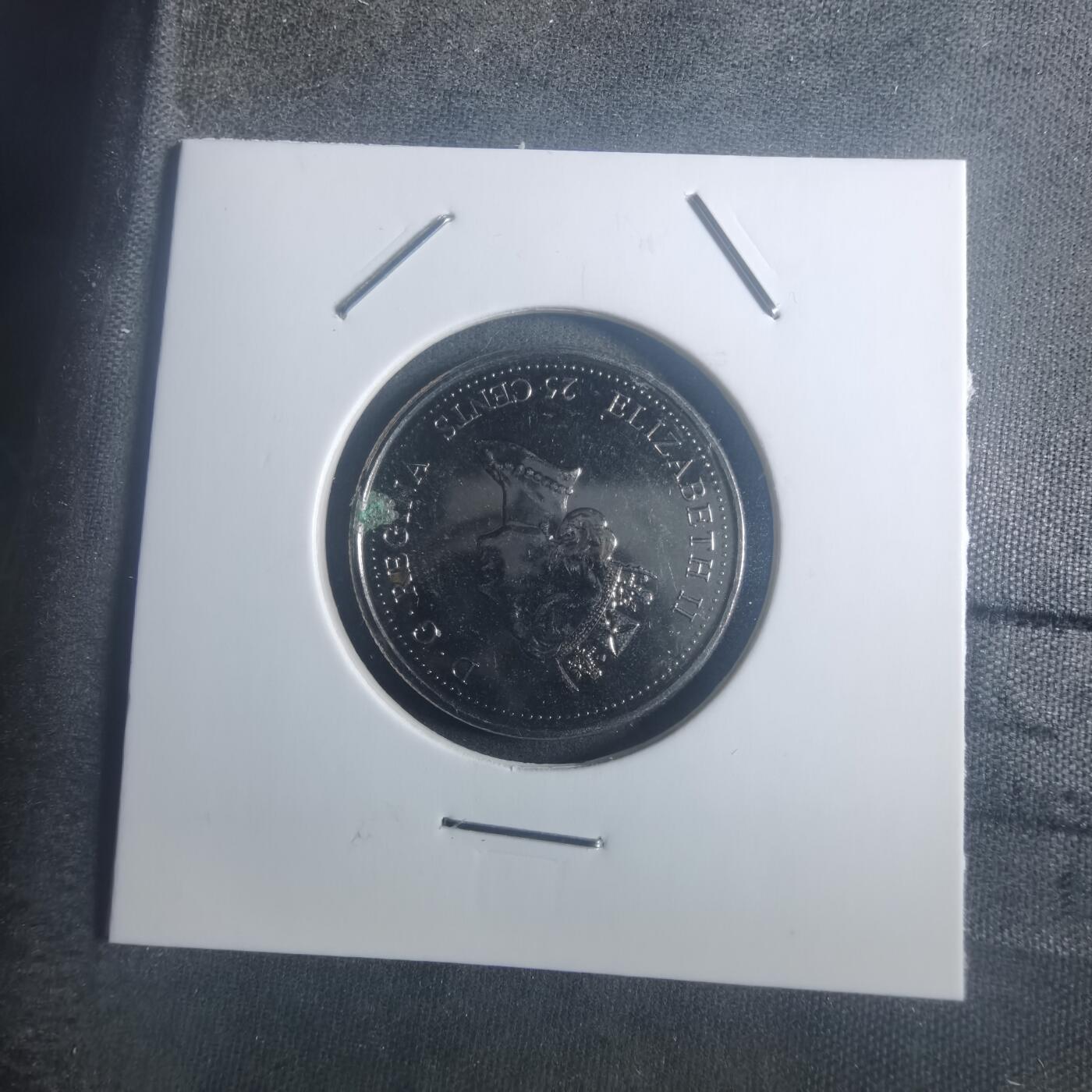 沼泽如烟--第900场 加拿大2000年25分纪念币