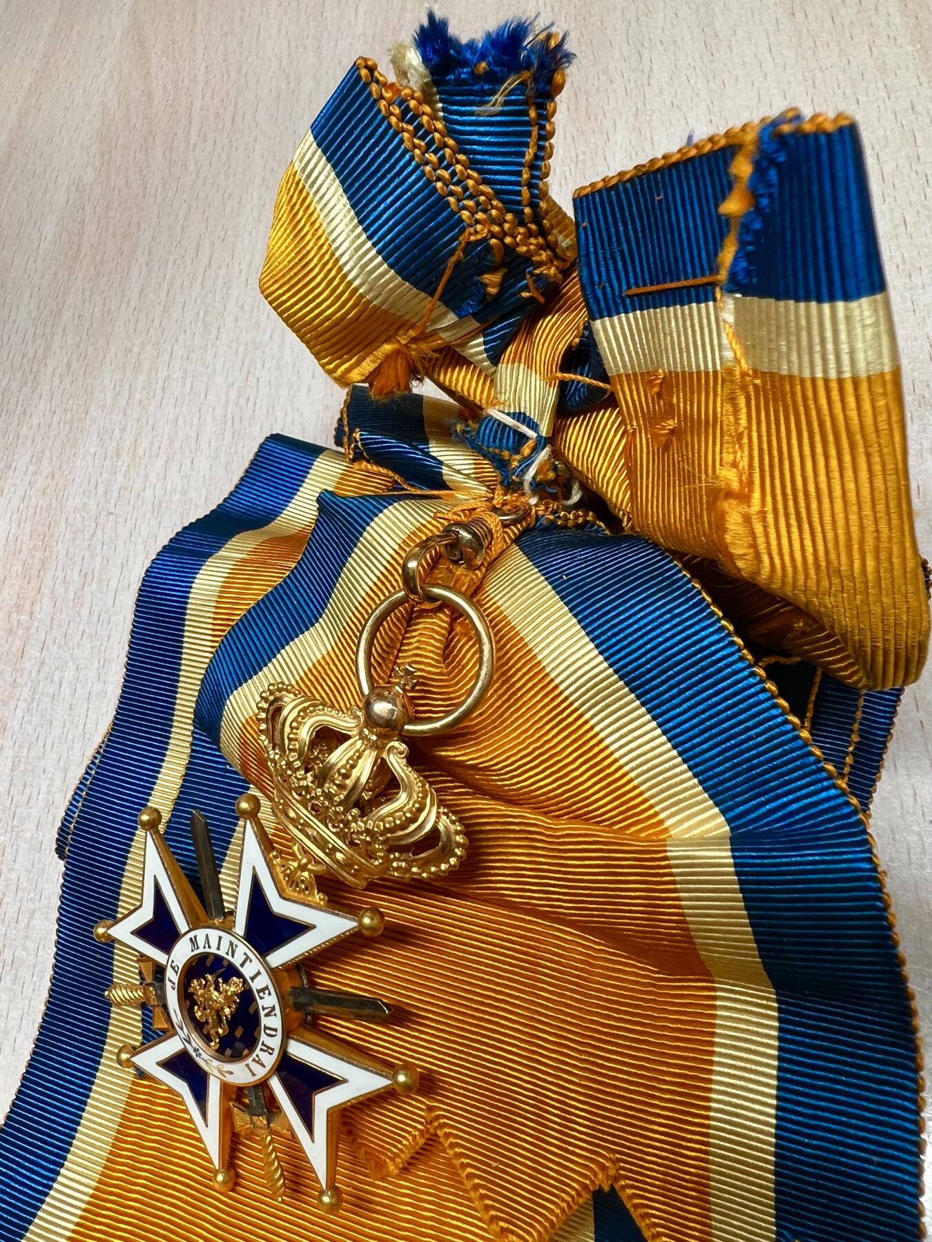 大猫徽章拍卖 第282期 荷兰王国 骑士大十字级奥伦治拿骚勋章