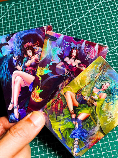 显眼宝36期 11月14日晚22:00截拍 佣金1起 可寄存～ - 013-015 轩辕三妖 苏妲己 王贵人 胡喜媚 三枚