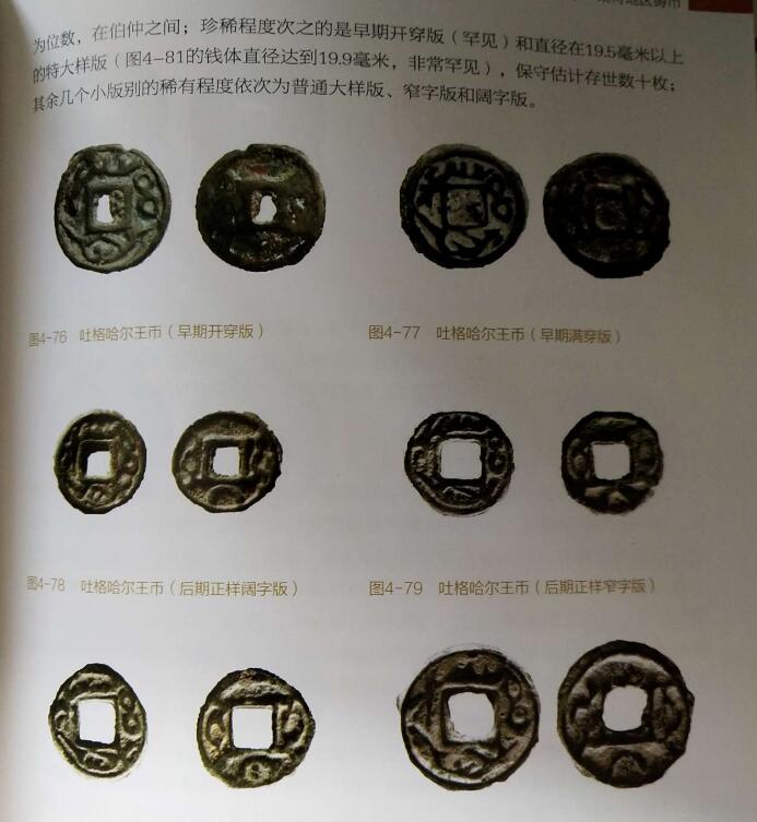 七河·世界钱币杂件水晶矿标小拍（总第28期） （15）k611大唐西域粟特币 昭武九姓·康国 吐格哈尔王钱