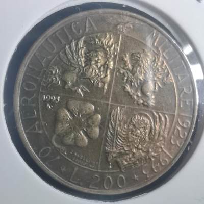 沼泽如烟--第903场 - 意大利1993年200里拉纪念币