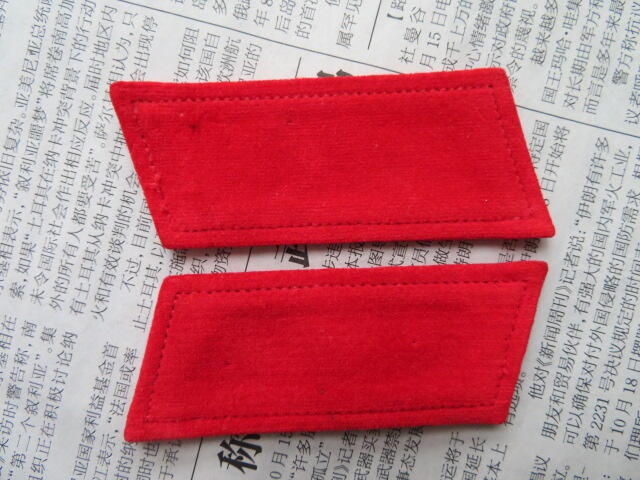 04--【全新】【有脏痕针眼】65扎线红领章一付20220104-27
