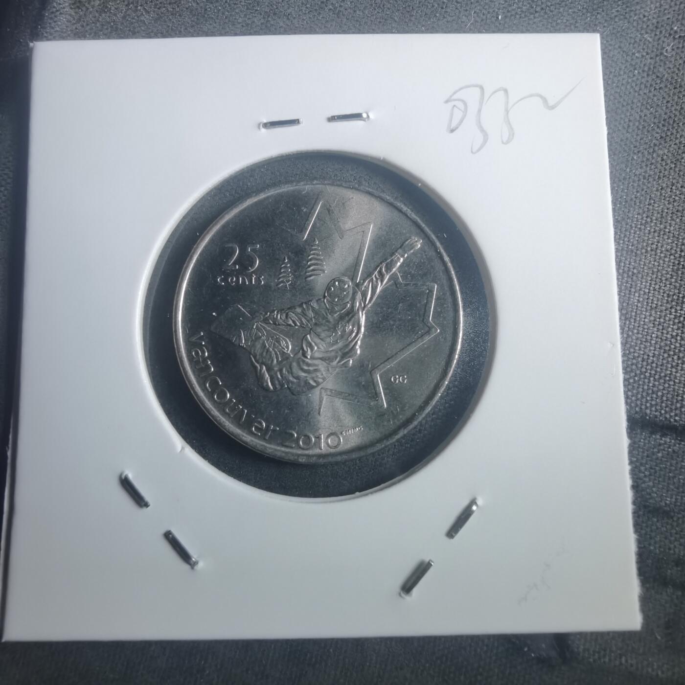 沼泽如烟--第903场 加拿大2008年25分纪念币