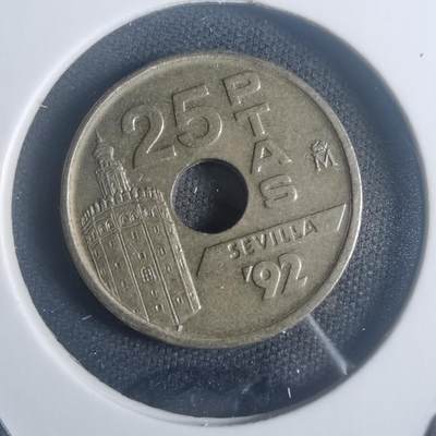 沼泽如烟--第900场 - 西班牙1992年25比塞塔