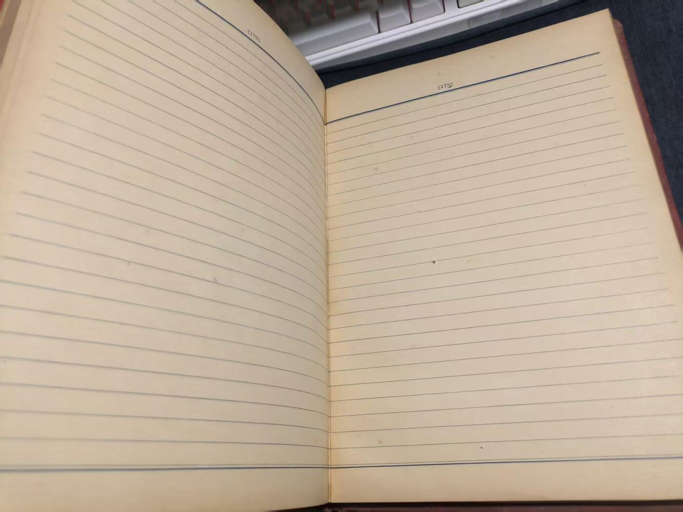 罗岚⭐爱藏⭐精品专拍第七场-分享拍场赚佣（周六有群拍，详细看简介） 早期解放全新未写厚精装版华东军区军械部 工作手册 扉页是年代问题脱落，一页未写