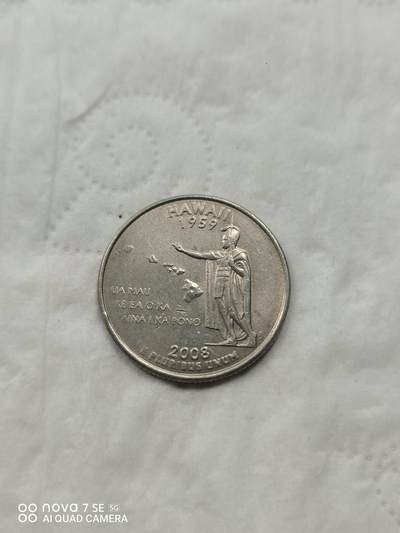 美国钱币 - 2008年25美分