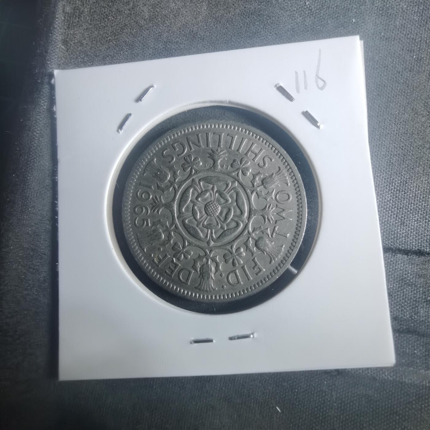 沼泽如烟--第900场 英国1965年2先令