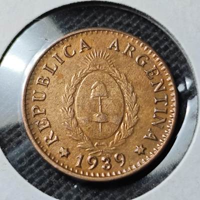 KK钱币收藏小铺  第369场  2月预留时间 周末发货 -  1939秘鲁1分铜币 