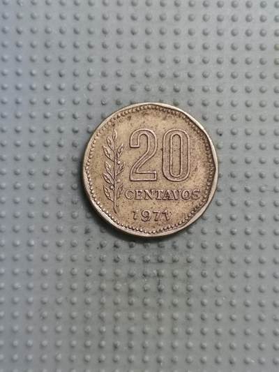 2025年第115场各国散币拍卖（总第115场） - 阿根廷1971年20分