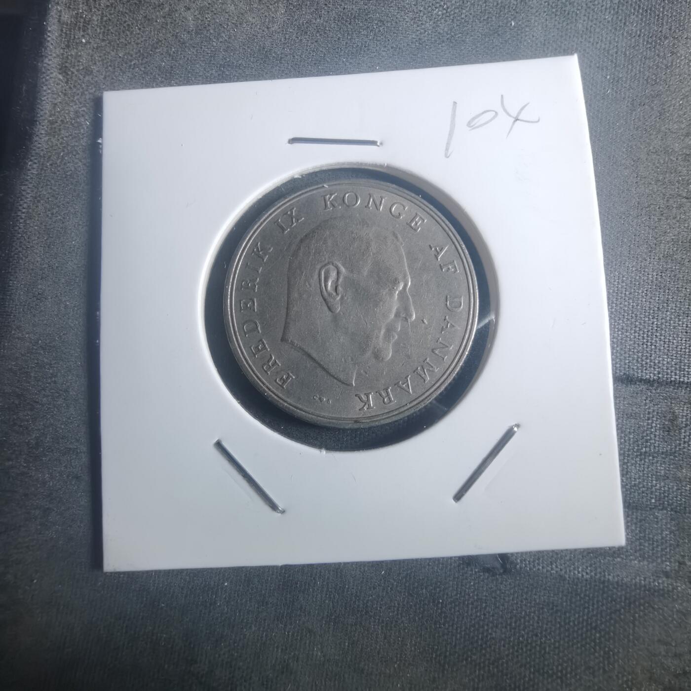 沼泽如烟--第900场 丹麦1962年1克朗