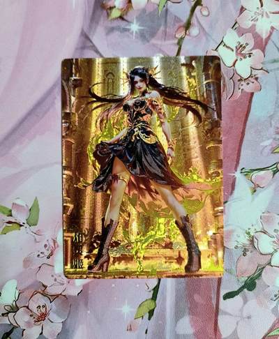 龙虎卡牌第六三场 （无佣金，周六结拍，欢迎送拍） - 粗闪 奇点 焰灵姬