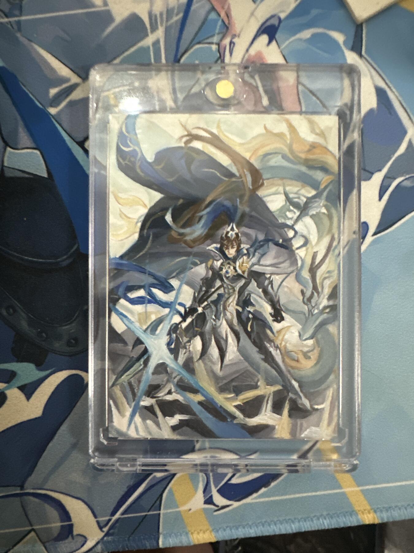 手绘卡赵云卡砖大小