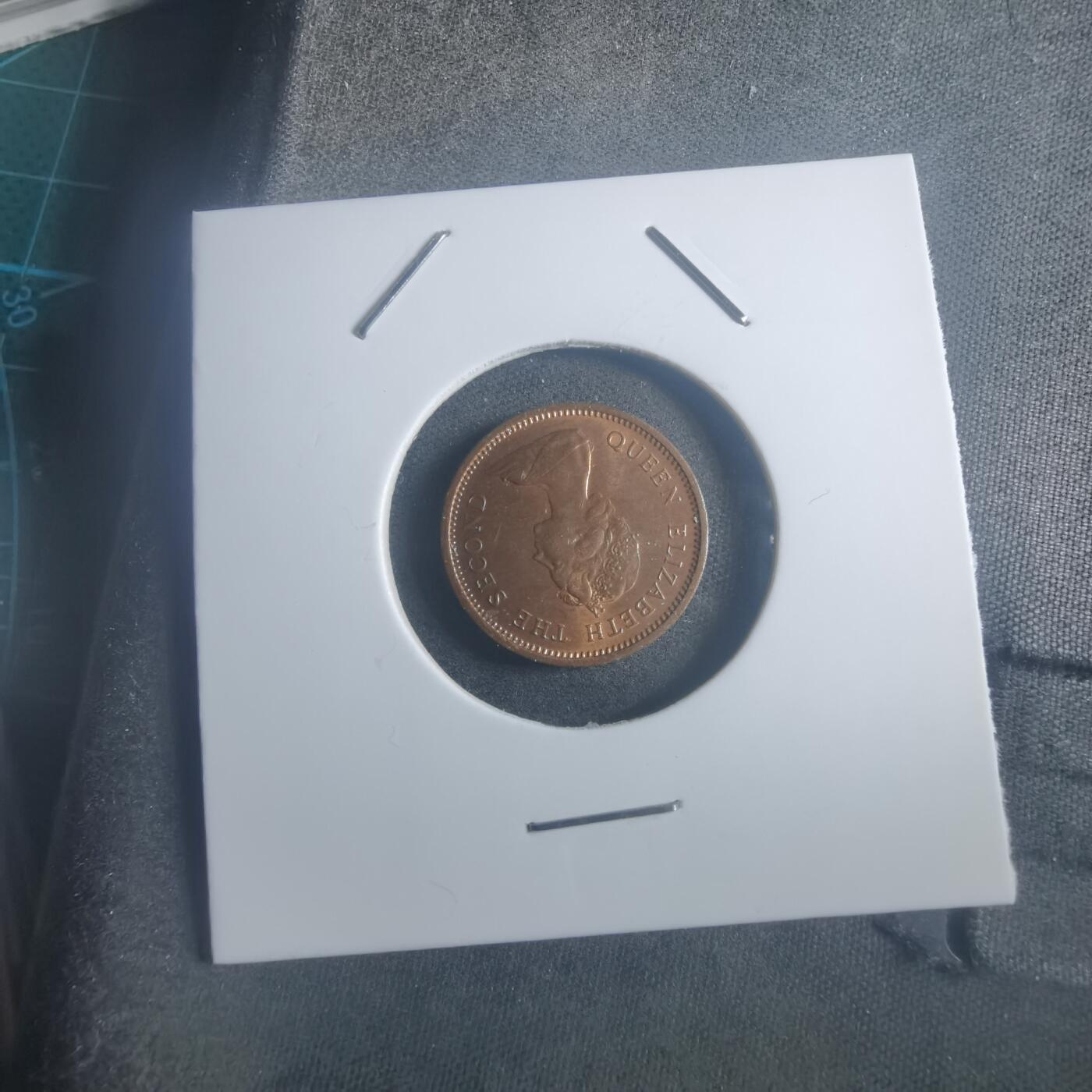 沼泽如烟--第903场 泽西1971年半便士