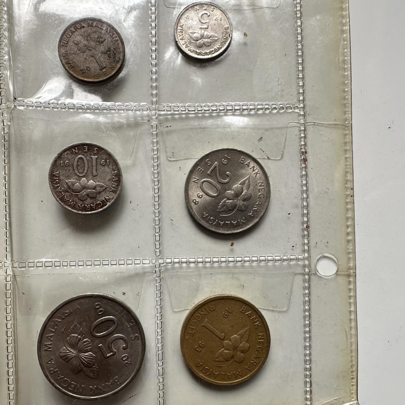 🌹外币初藏🌹🐯2025年第127场  每周二四六晚8️⃣点 接代拍 马来西亚硬币12枚