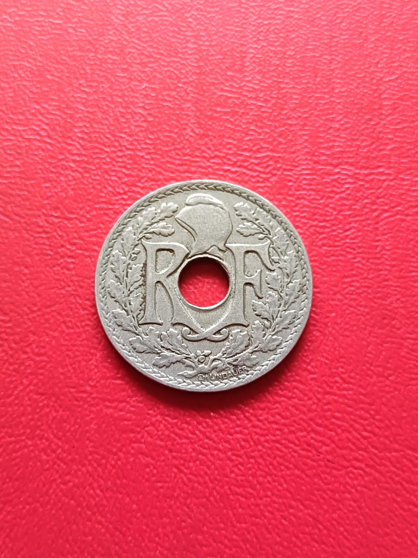 【云涧收藏】第七十九场 法国1917年25生丁