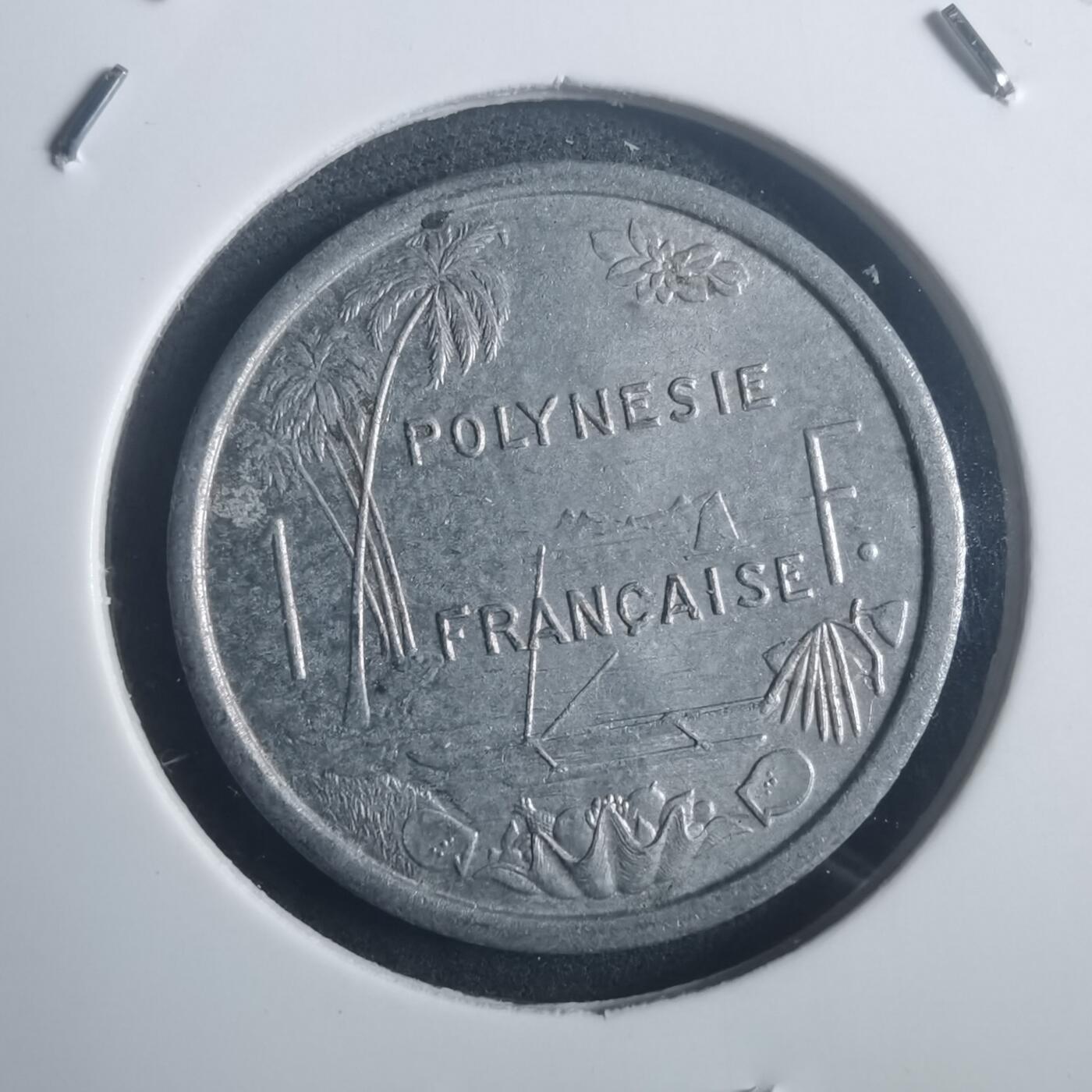 沼泽如烟--第903场 法属波利尼西亚1965年1法郎