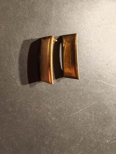 老王徽章第163期 13-15日三场连拍 16日统一发货  13、14日结束后可寄存 - 美国少校军衔符号一组      二战时期横针版