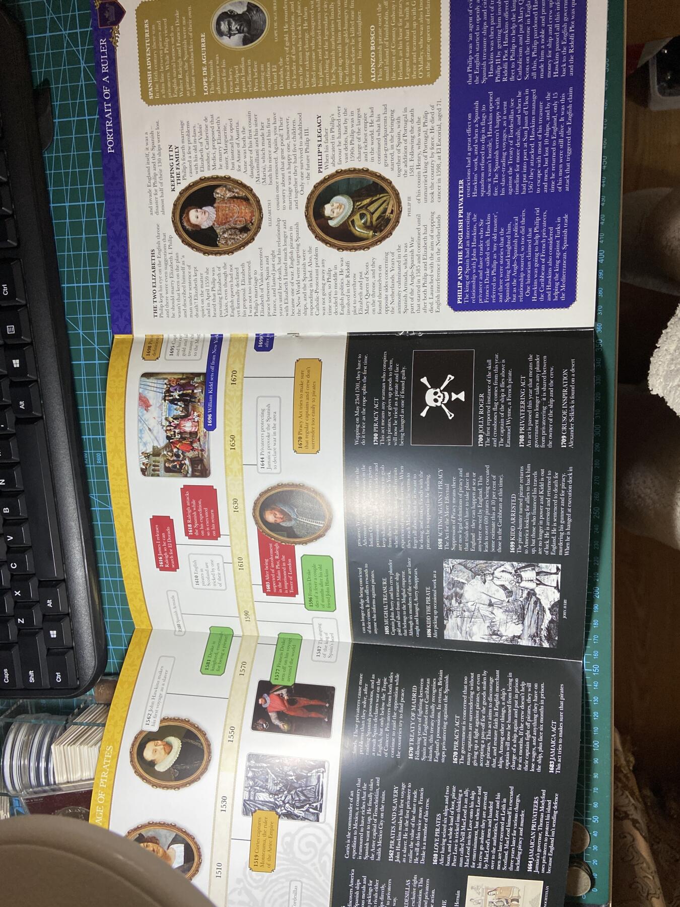 2025年第一百二十九场(总第一百五十五场）外国邮票、散币场(免佣金) （英国统治者硬币收藏系列）的第17期藏品杂志，西班牙腓力二世主题