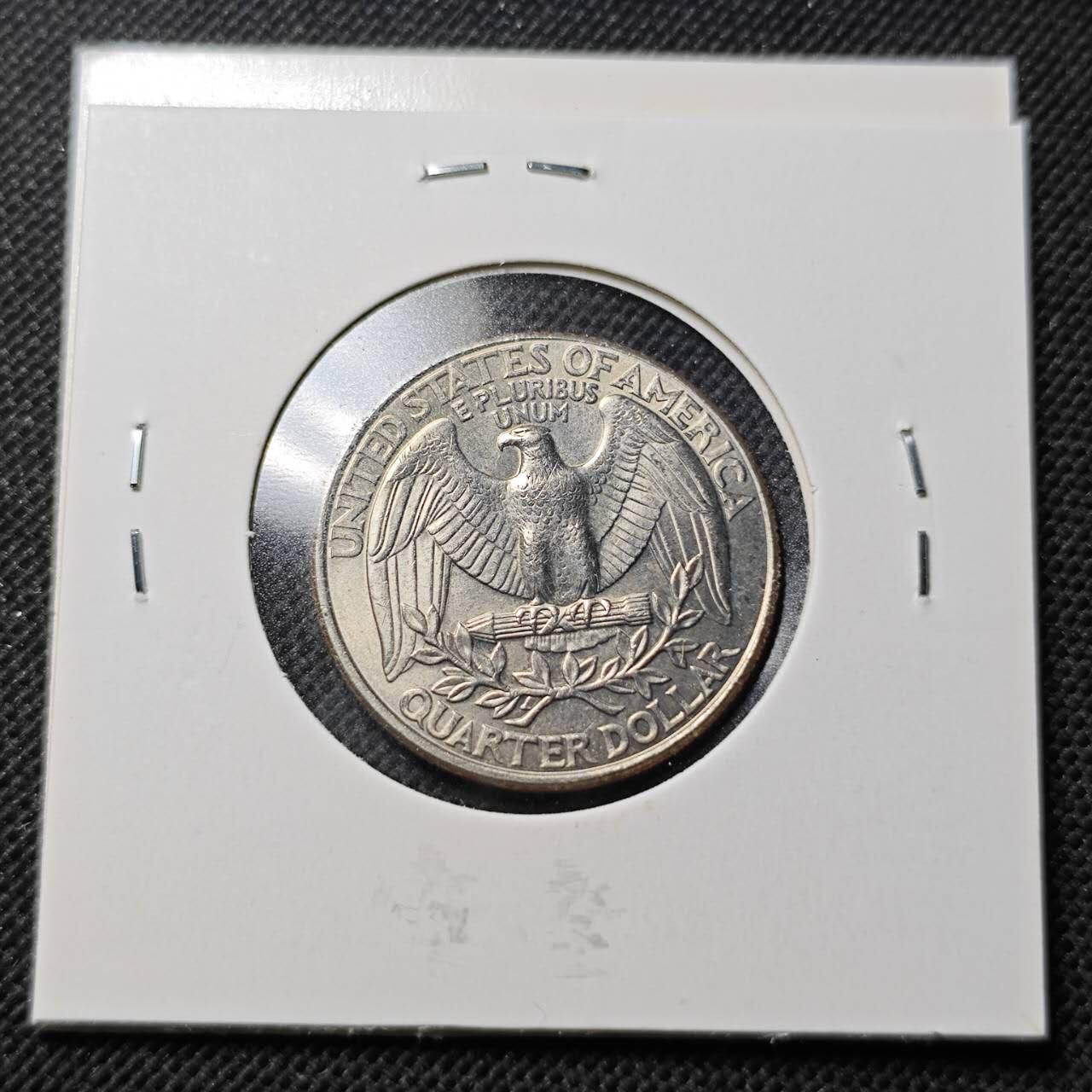 KK钱币收藏小铺  第370场  2月预留时间 周末发货  1998美国25分 好品