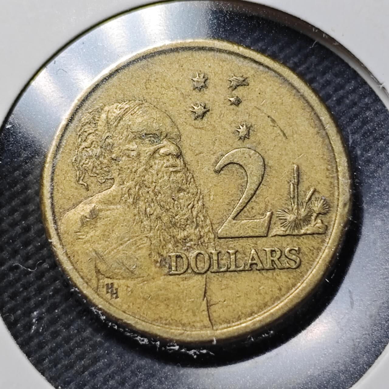 KK钱币收藏小铺  第370场  2月预留时间 周末发货  澳大利亚2元