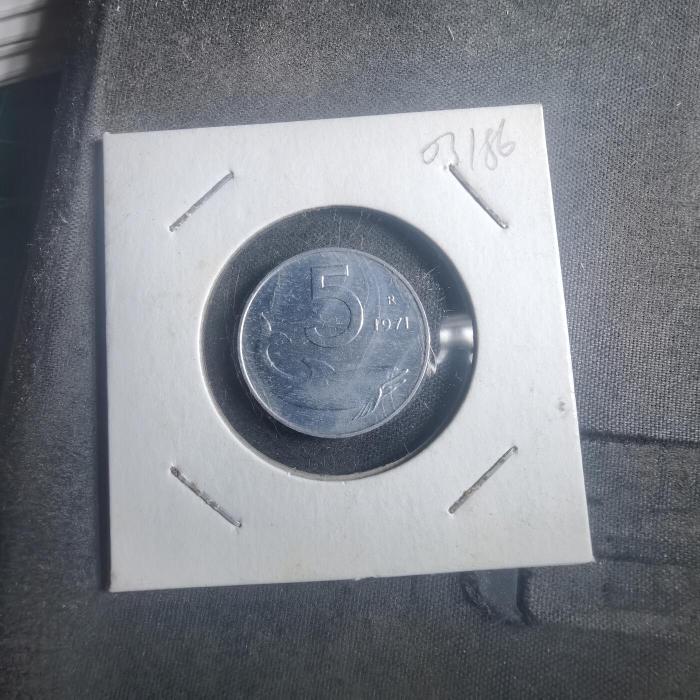 沼泽如烟--第903场 意大利1971年5里拉