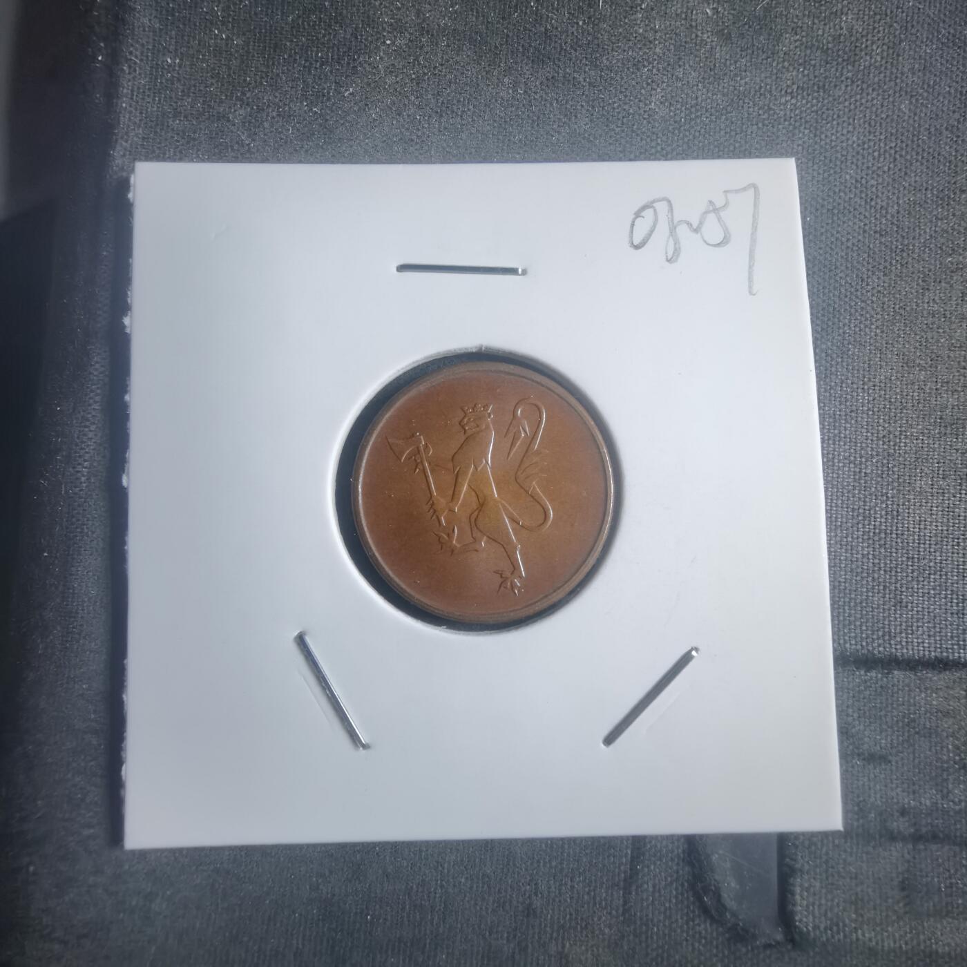 沼泽如烟--第903场 挪威1977年5欧尔