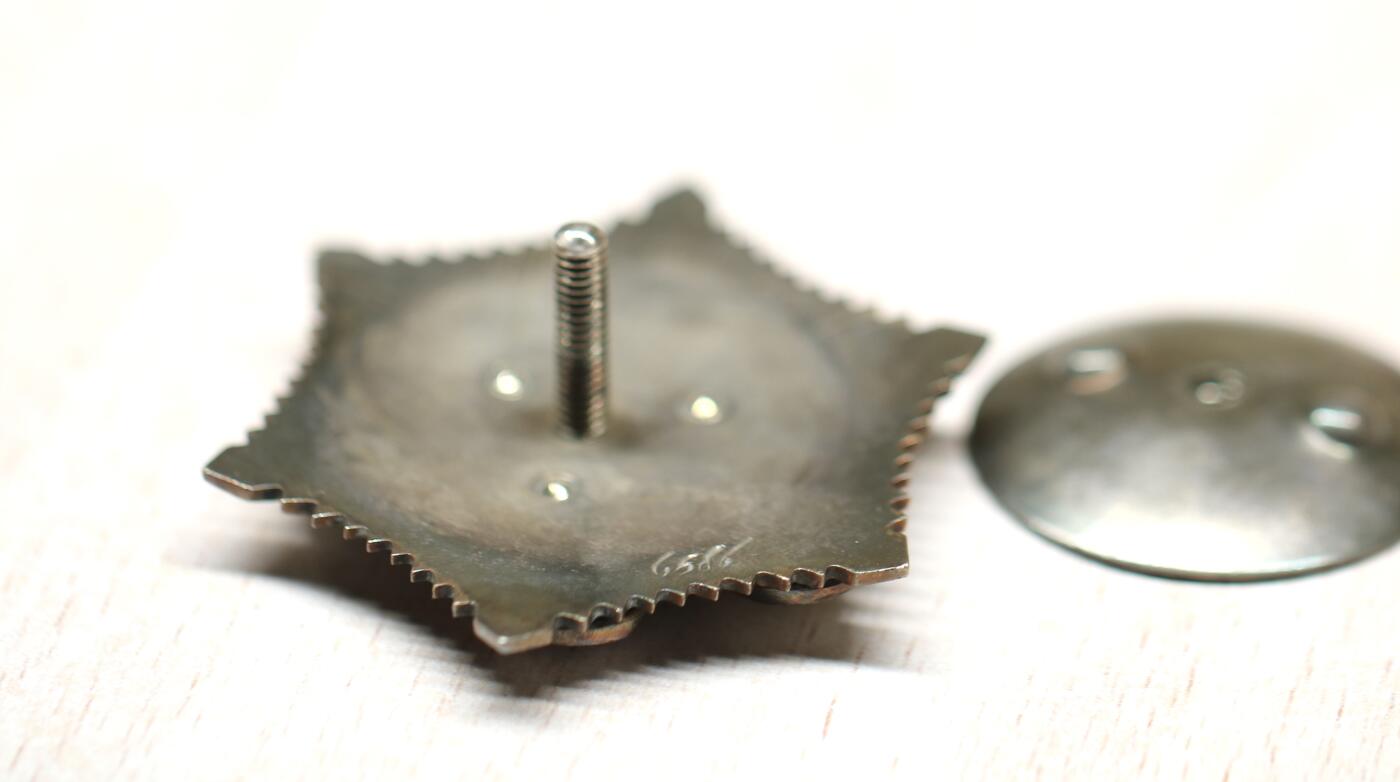 大猫徽章拍卖 第282期 蒙古🇲🇳北极星勋章1⃣️ 早期凹版 银轮