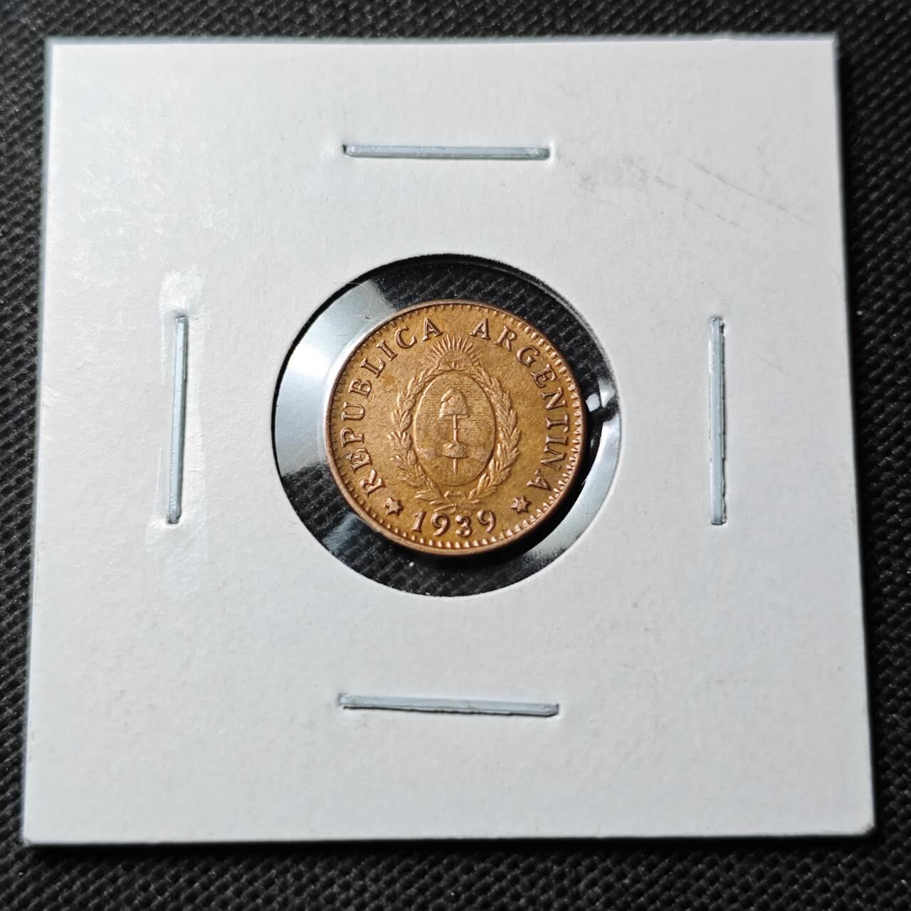 KK钱币收藏小铺  第369场  2月预留时间 周末发货  1939秘鲁1分铜币 