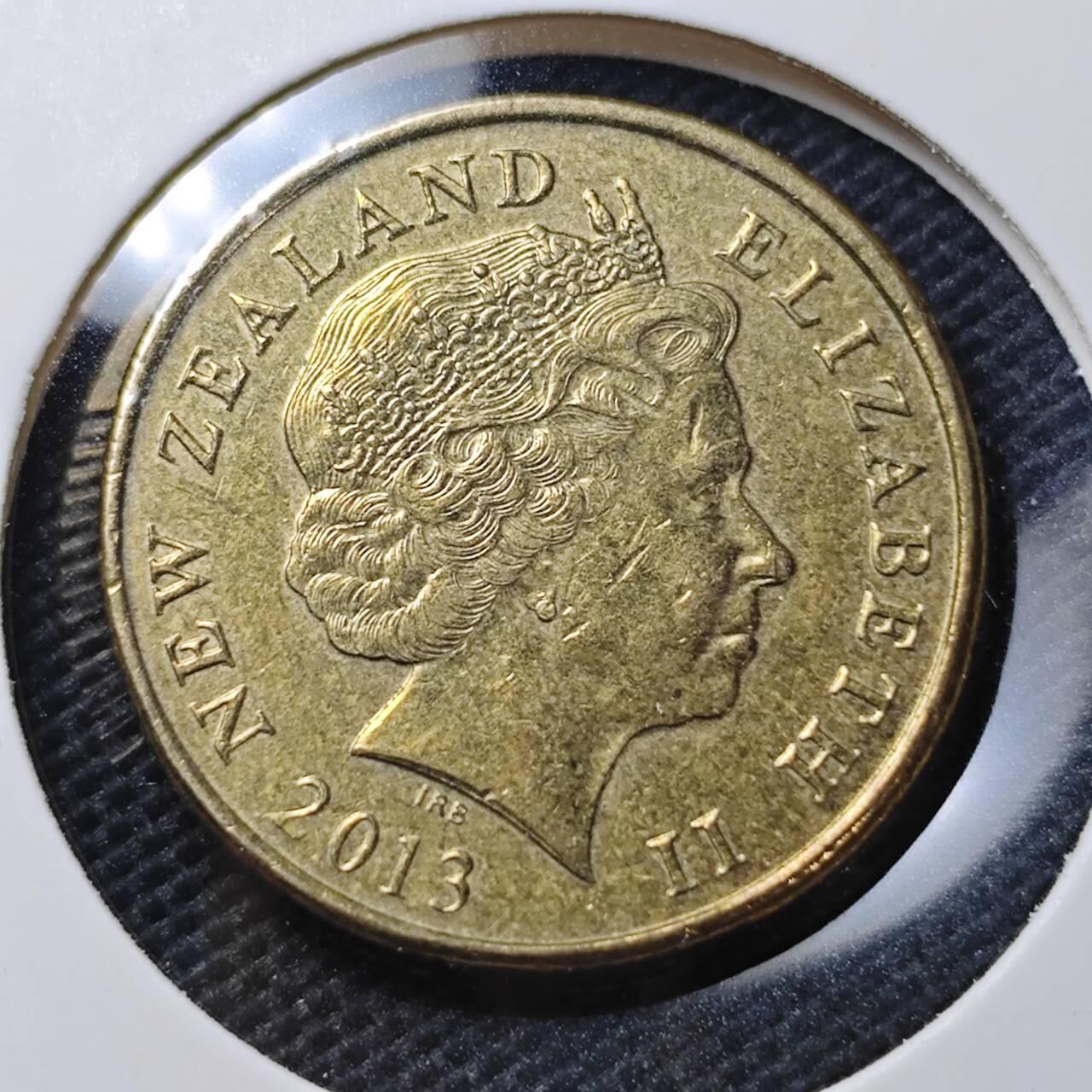 KK钱币收藏小铺  第370场  2月预留时间 周末发货  新西兰1元