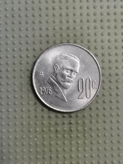 2025年第115场各国散币拍卖（总第115场） - 墨西哥1976年20分