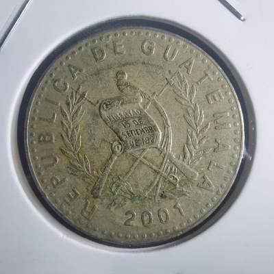 沼泽如烟--第903场 - 危地马拉2001年1克瓦查